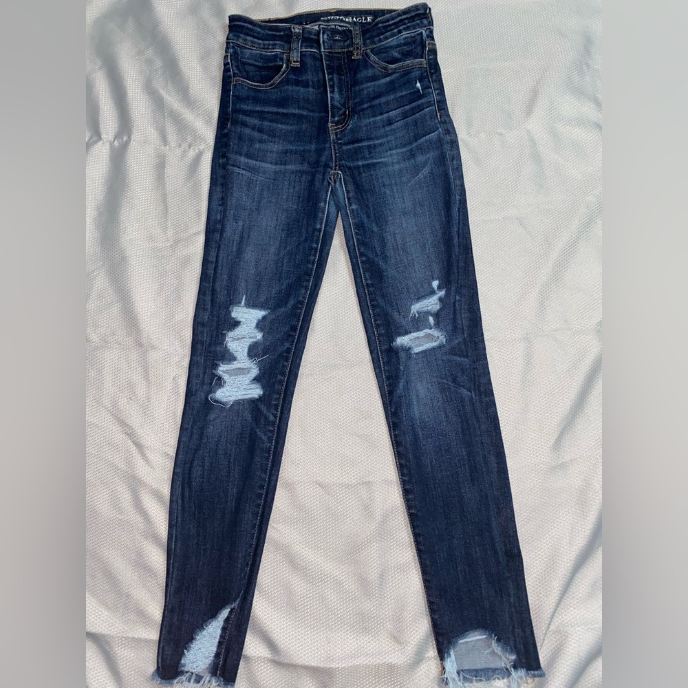 American eagle outfitters Ne(x)t level stretch high rise jegging crop